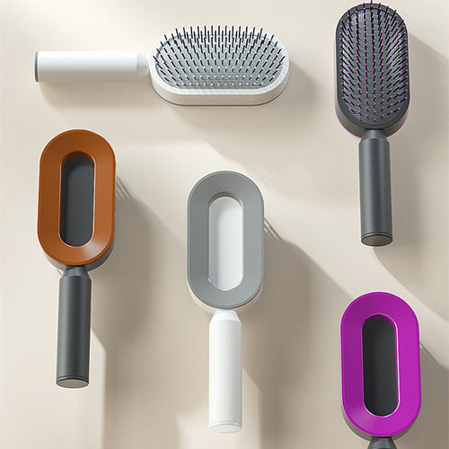 Easy Clean Hair Brush For Smooth Tangle Free Styling