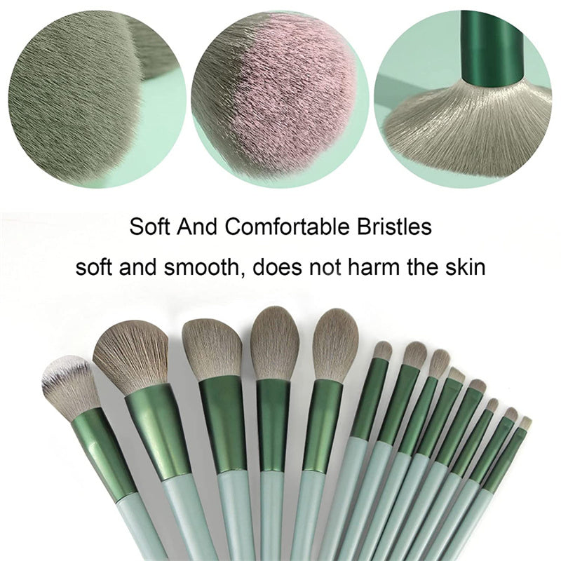 13-Piece Pro Makeup Brush Set