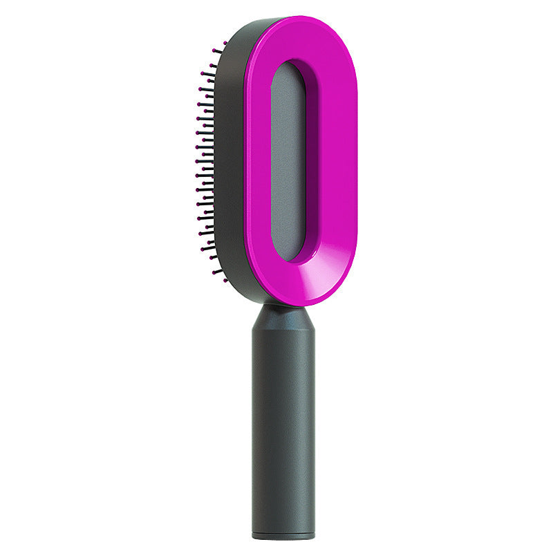 Easy Clean Hair Brush For Smooth Tangle Free Styling